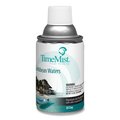 Timemist Metered Air Freshener Refill, Caribbean Waters, 6.6 oz Aerosol, PK12 1042756